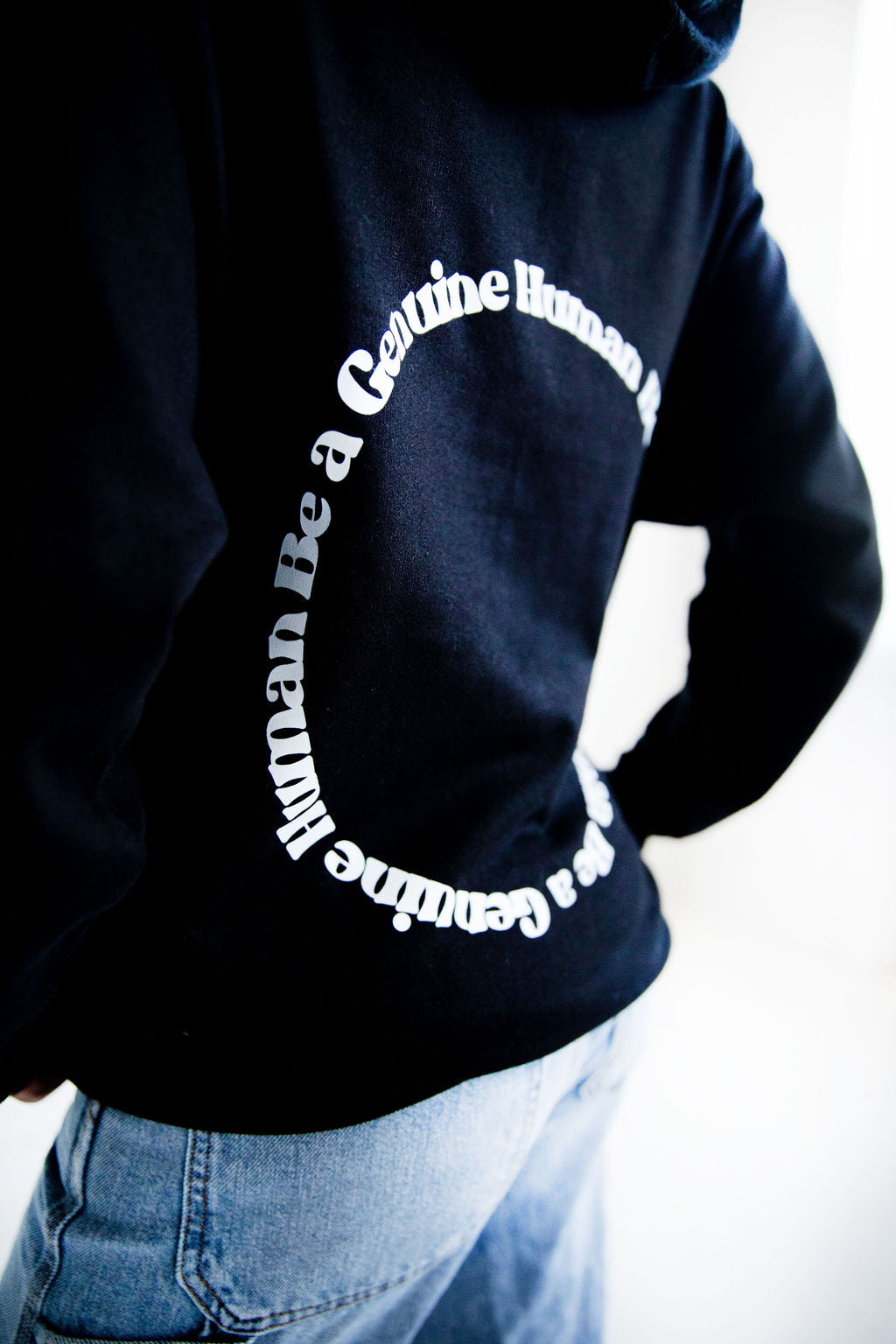 'Be A Genuine Human’ Hoodie