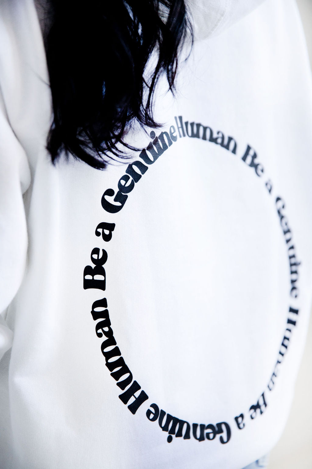 'Be A Genuine Human’ Hoodie