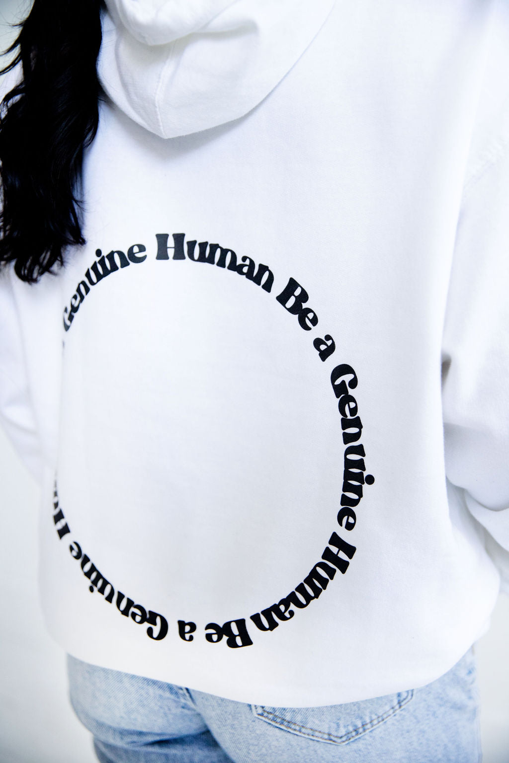 'Be A Genuine Human’ Hoodie