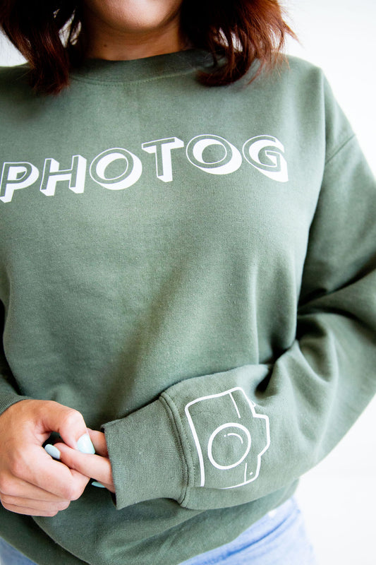 ‘Photog’ Crewneck