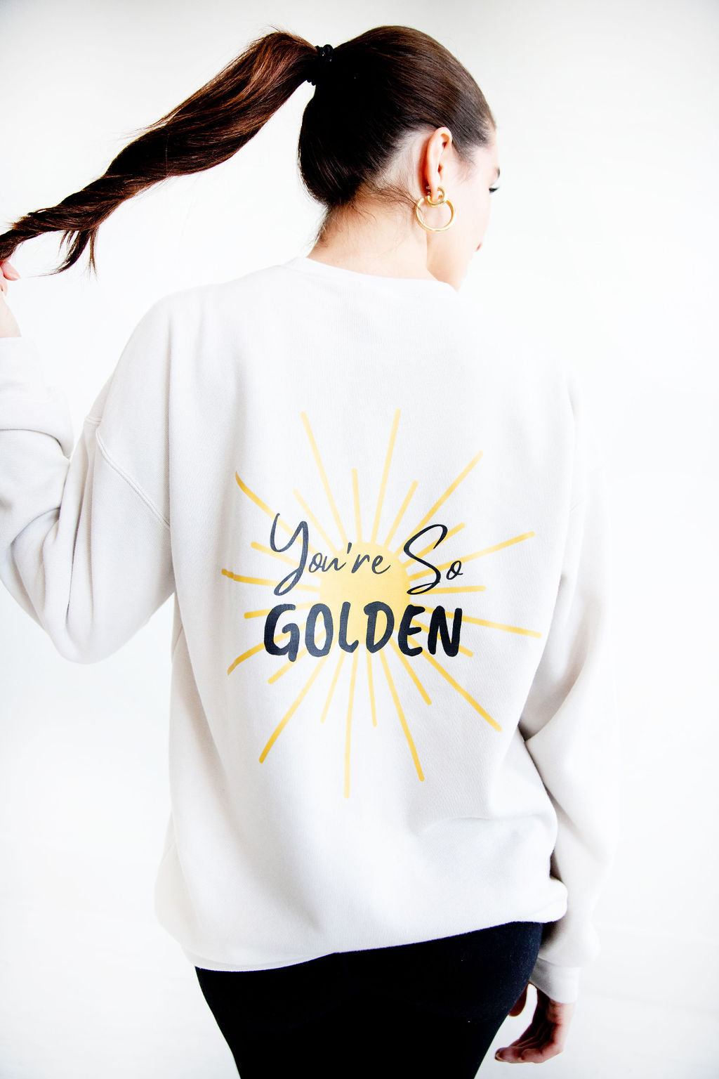 You’re So Golden’ Crewneck